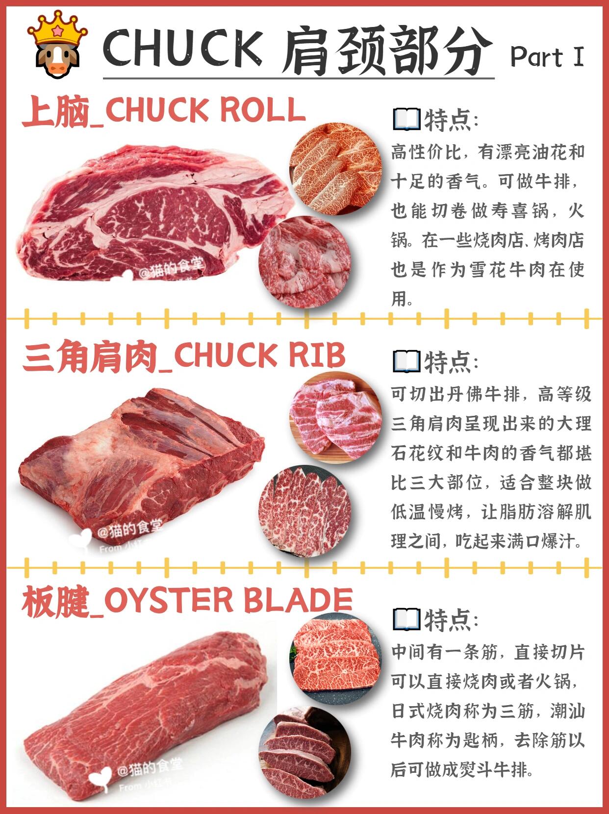 『🐂科普』常见牛肉的区别与用途🥩 第 2 张参考图