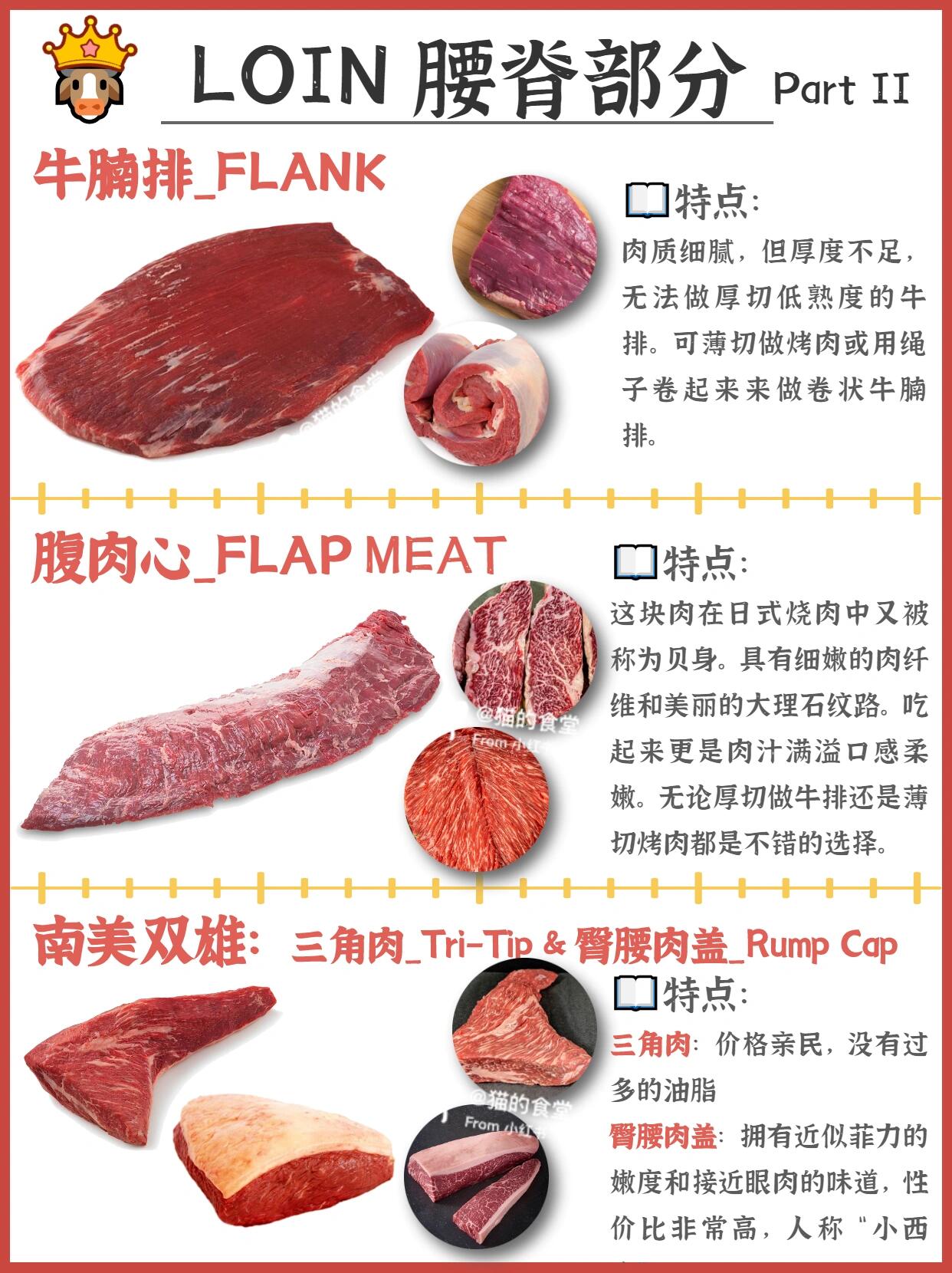 『🐂科普』常见牛肉的区别与用途🥩 第 7 张参考图