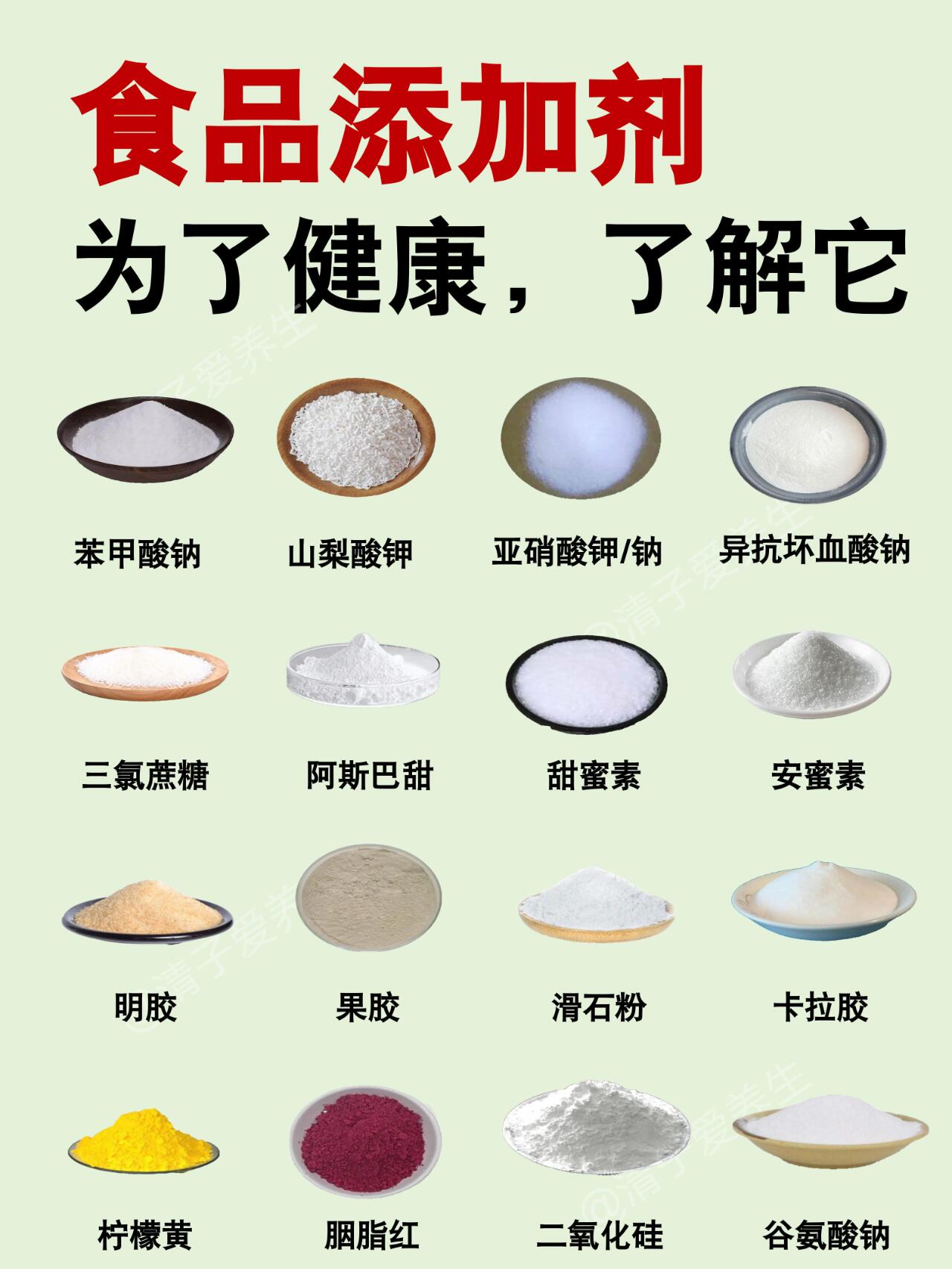 科普：为了健康，了解食品添加剂防腐剂！ 第 1 张参考图