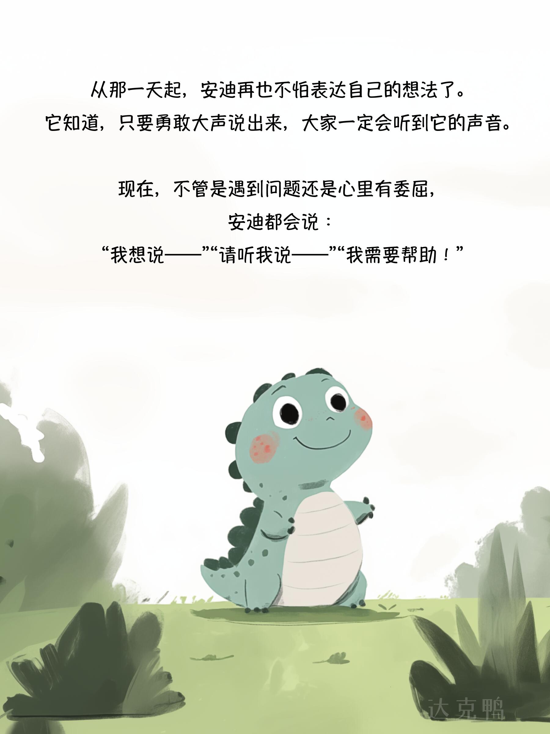 儿童绘本｜大声说出来 第 15 张参考图