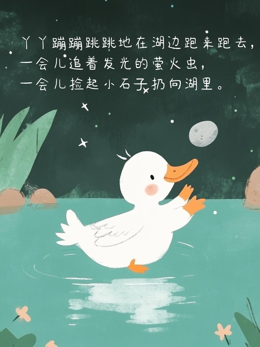 睡前故事|绘本故事|按时睡觉的小鸭子 第 4 张参考图