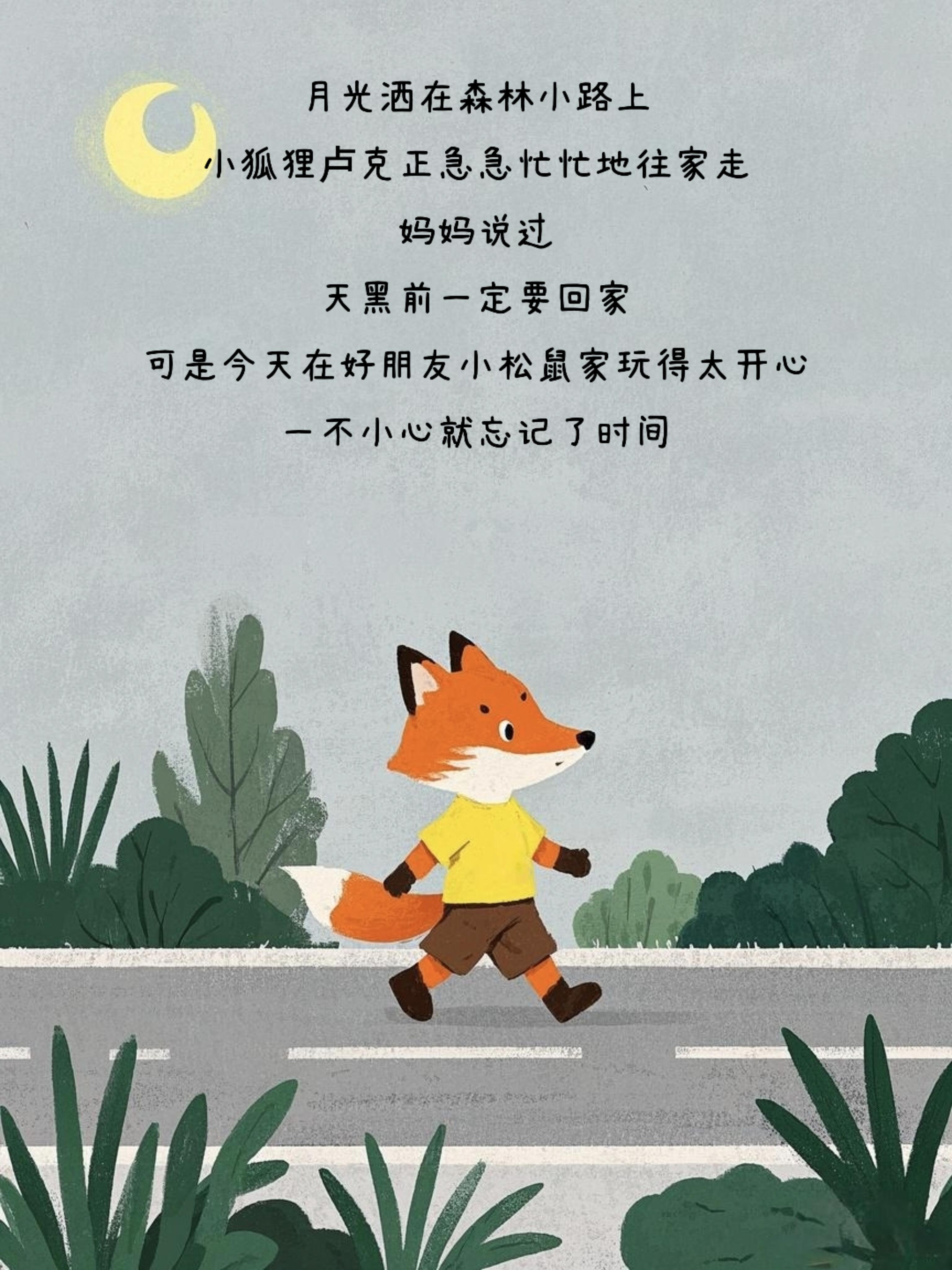 原创绘本‖《不要相信陌生人》 第 2 张参考图