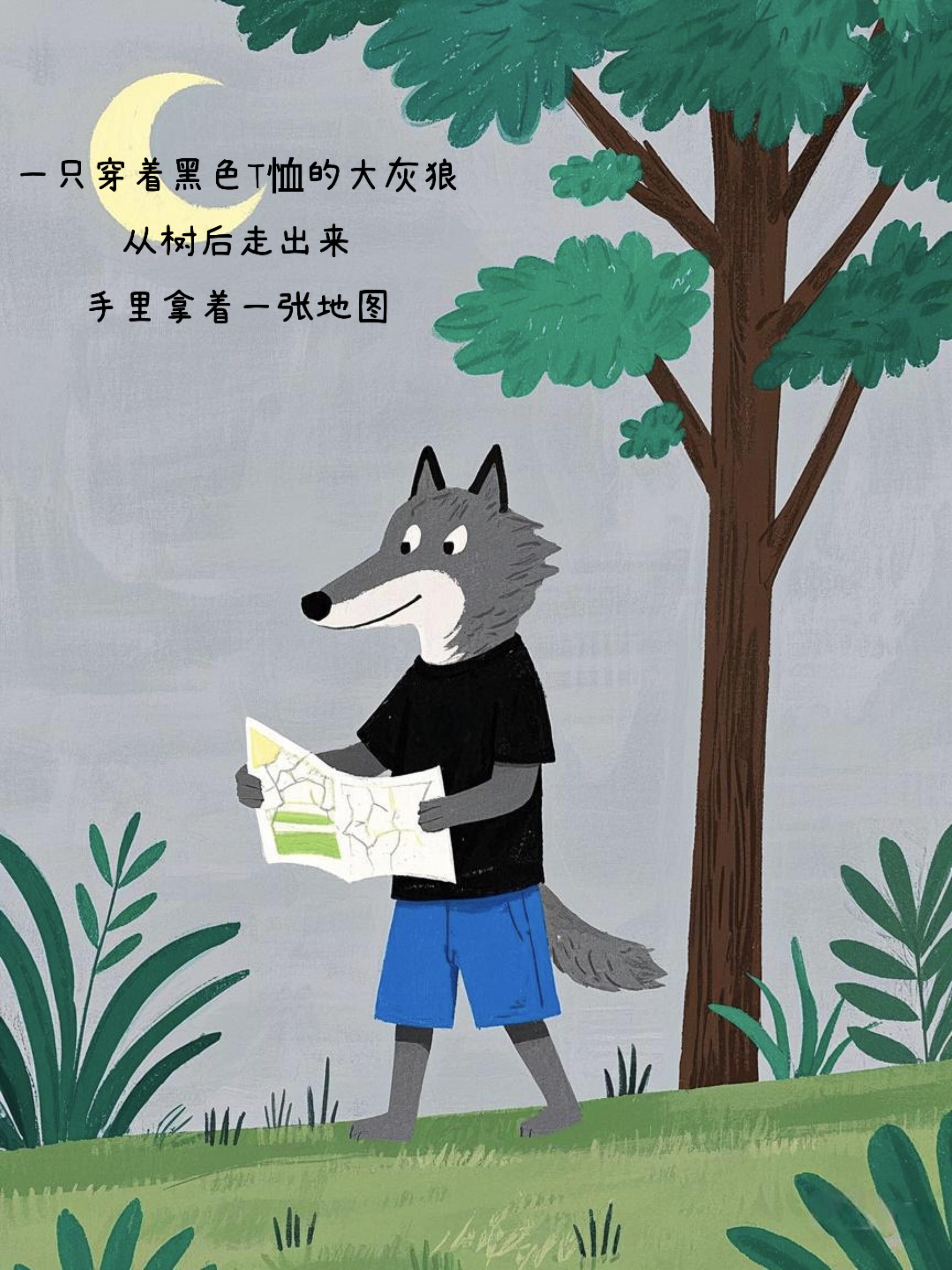 原创绘本‖《不要相信陌生人》 第 4 张参考图
