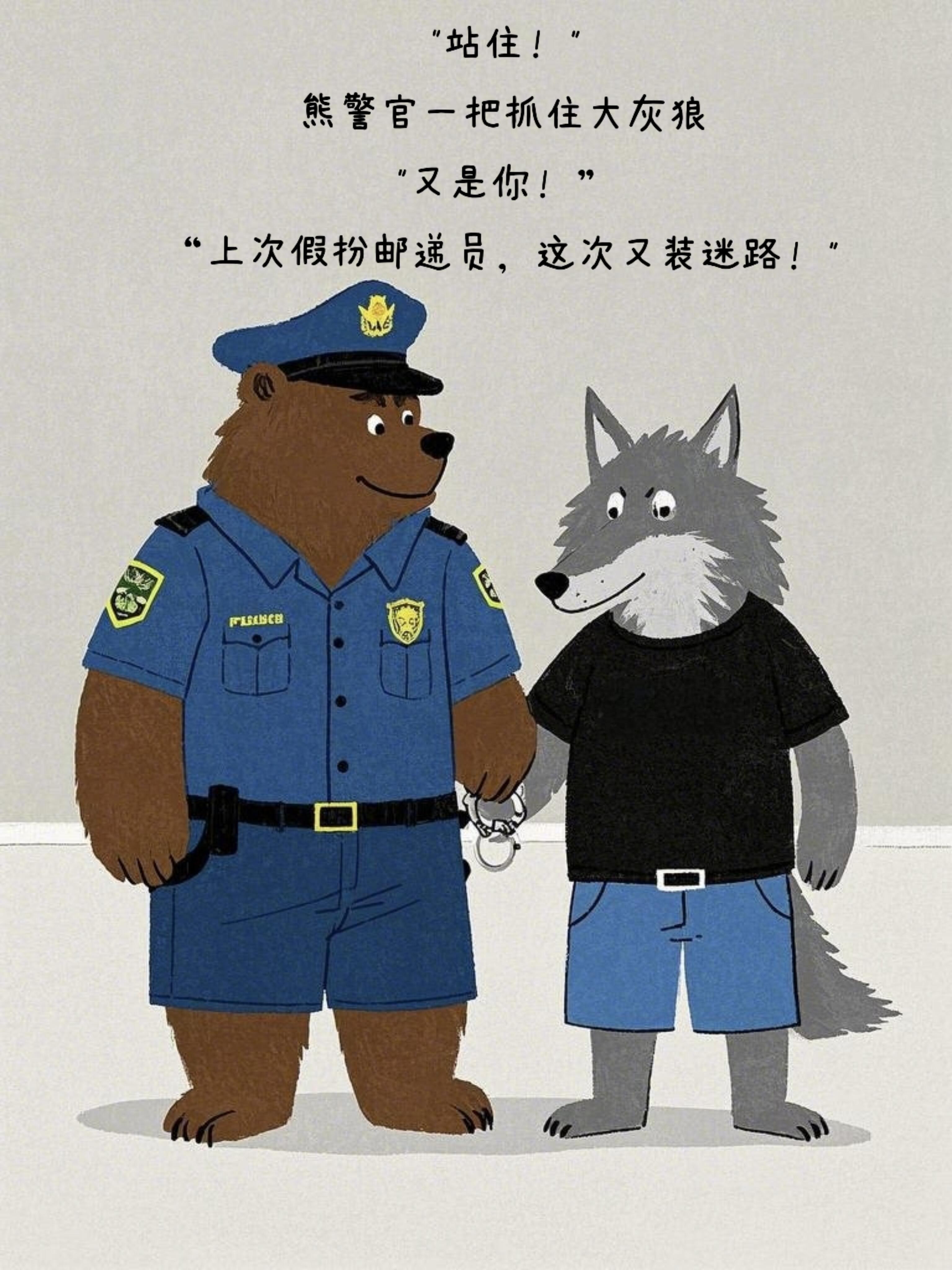 原创绘本‖《不要相信陌生人》 第 14 张参考图