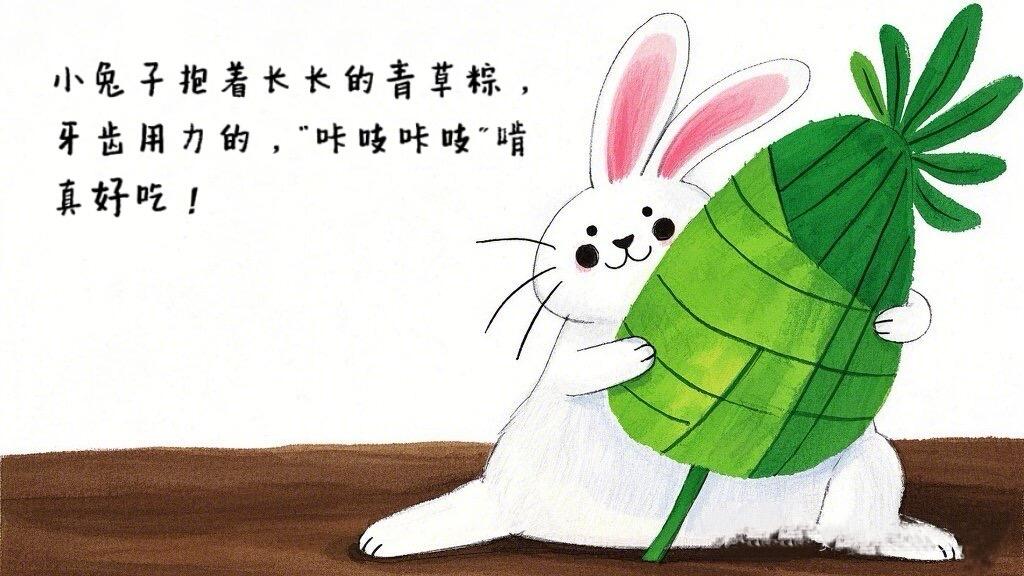 儿童故事绘本：《鳄鱼先生卖粽子》🐊趣味端午 第 13 张参考图