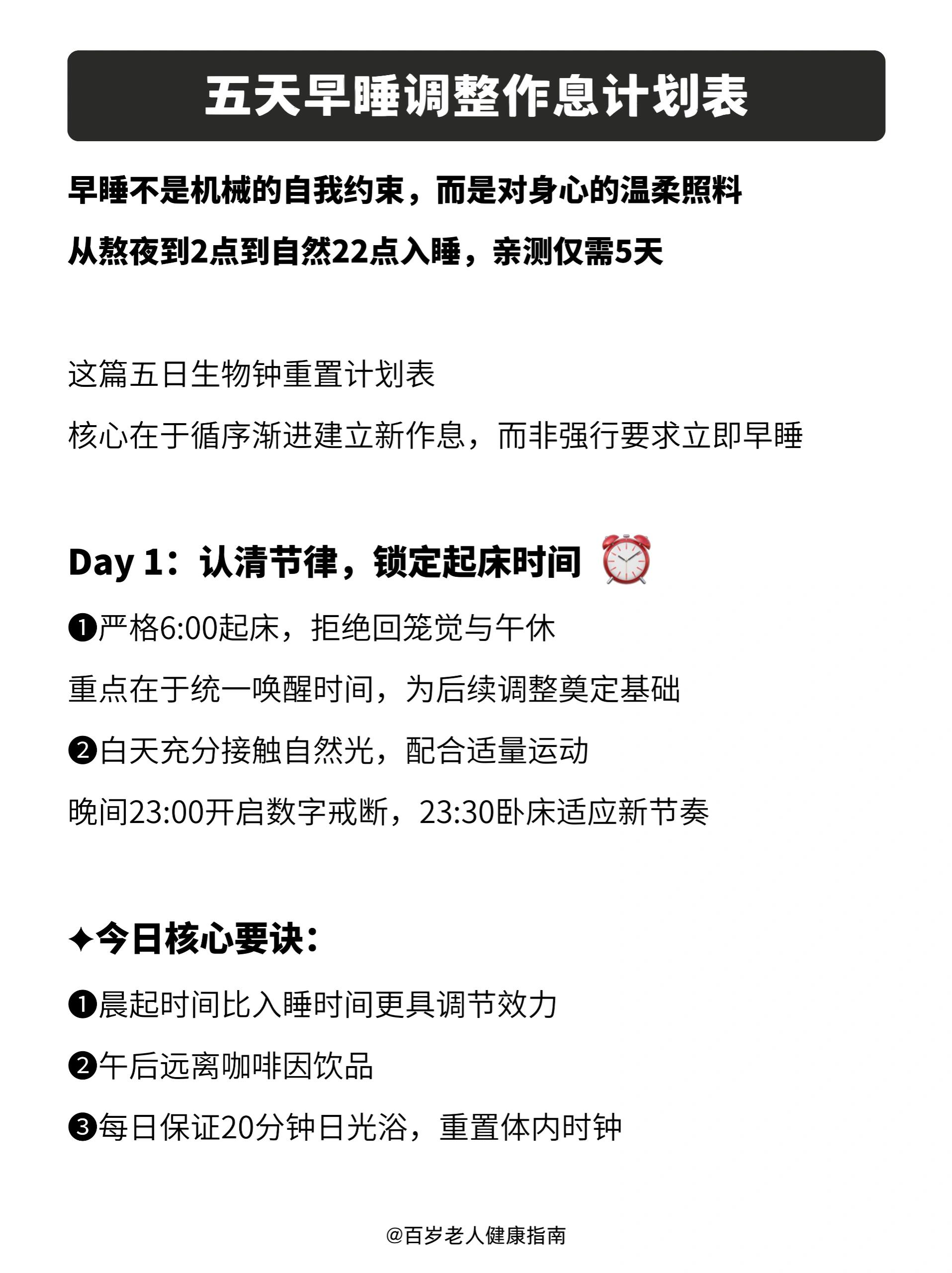 用5天时间就能把作息调到22点 第 2 张参考图