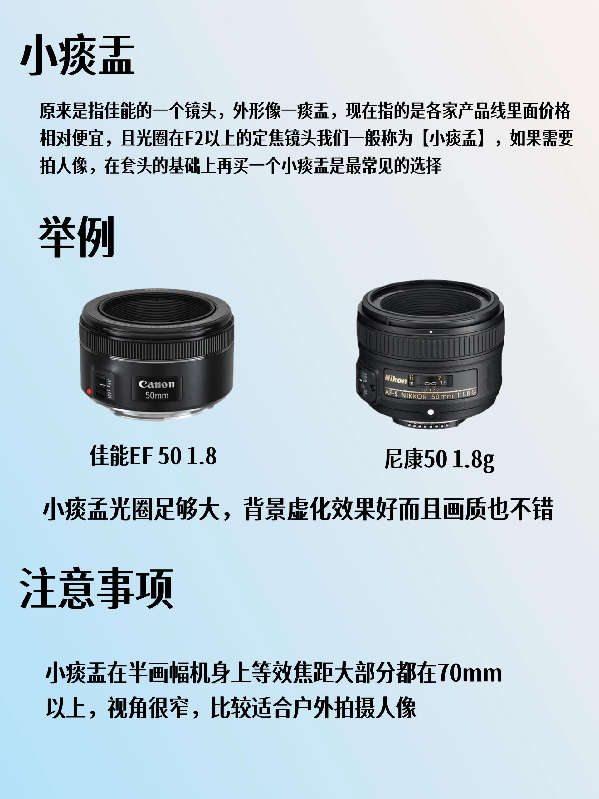 镜头科普来咯～ 第 3 张参考图