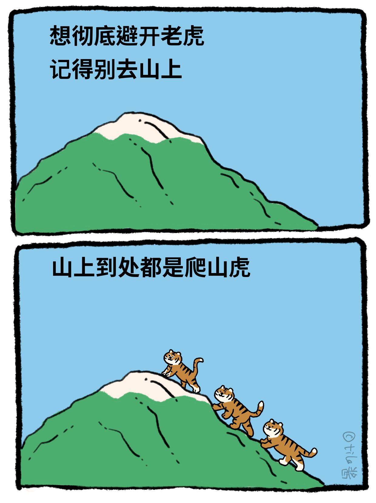 虎虎连环冷笑话，让你哈哈又哈哈 第 5 张参考图